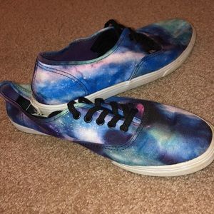 Cosmic Galaxy Authentic Lo Pro Vans